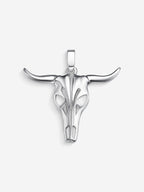 MATERIAL: PRATA | Pingente Bull em Prata 925
