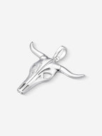 MATERIAL: PRATA | Pingente Bull em Prata 925