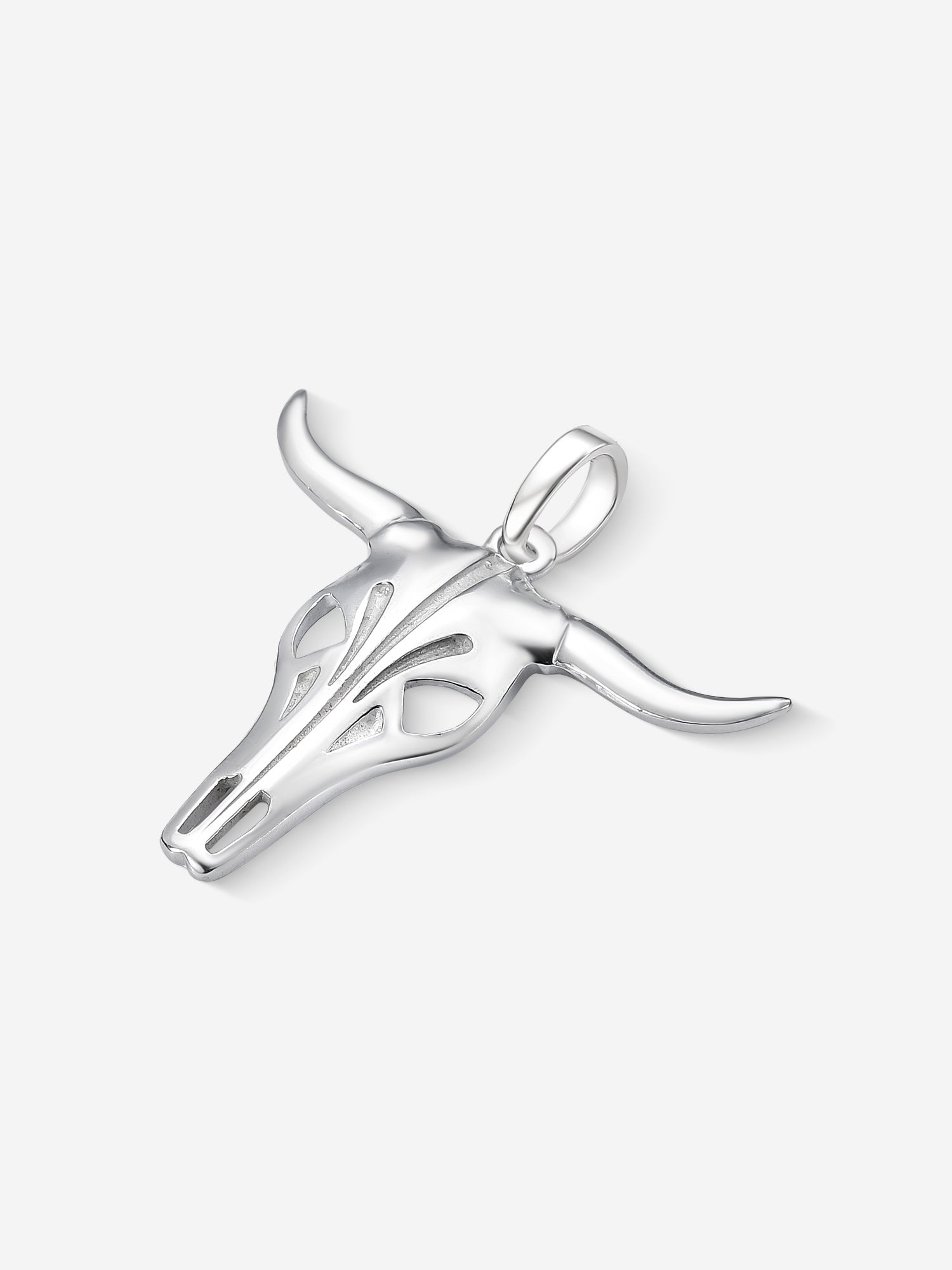 MATERIAL: PRATA | Pingente Bull em Prata 925