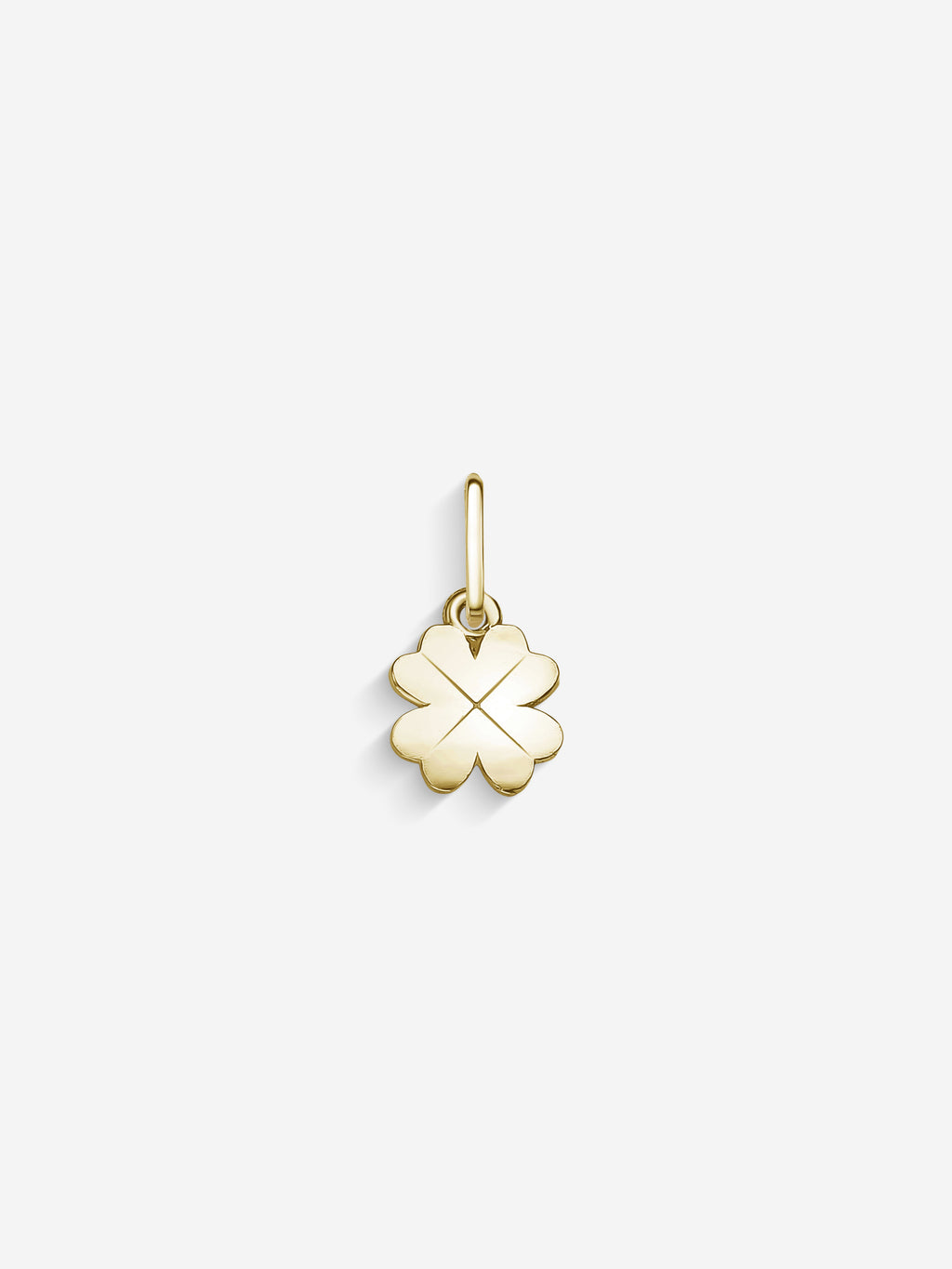 MATERIAL: PRATA BANHADA A OURO | Pingente Clover Mini em Prata 925 banhada a Ouro 18k