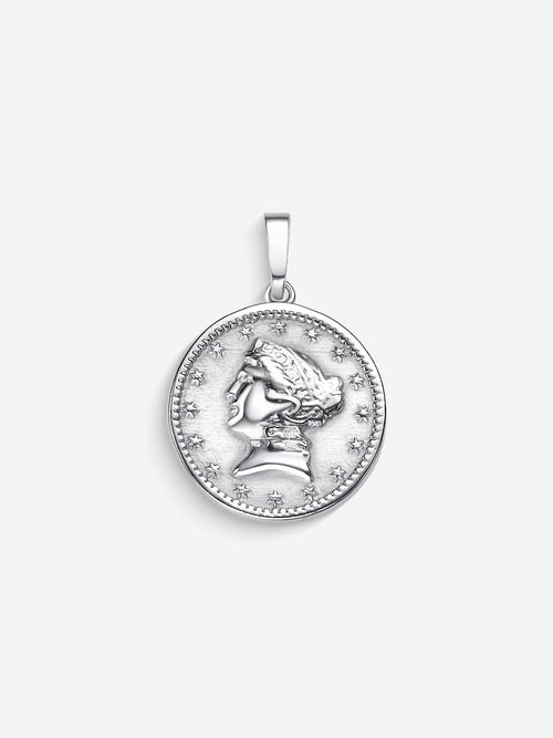 MATERIAL: PRATA | Pingente Coin em Prata 925
