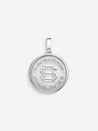 MATERIAL: PRATA | Pingente Coin em Prata 925