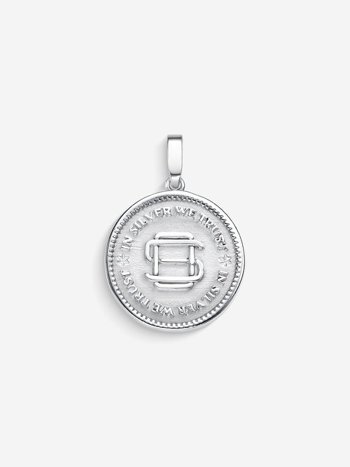 MATERIAL: PRATA | Pingente Coin em Prata 925