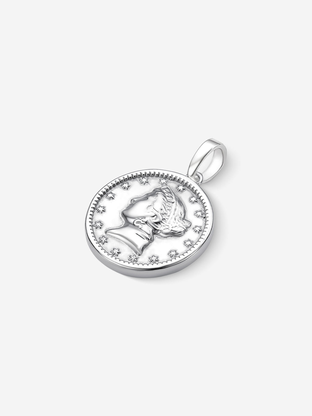 MATERIAL: PRATA | Pingente Coin em Prata 925