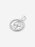 MATERIAL: PRATA | Pingente Coin em Prata 925
