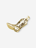 Pingente Cowboy Boots — Prata 925 banho em Ouro
