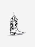Pingente Cowboy Boots — Prata 925 Oxidada