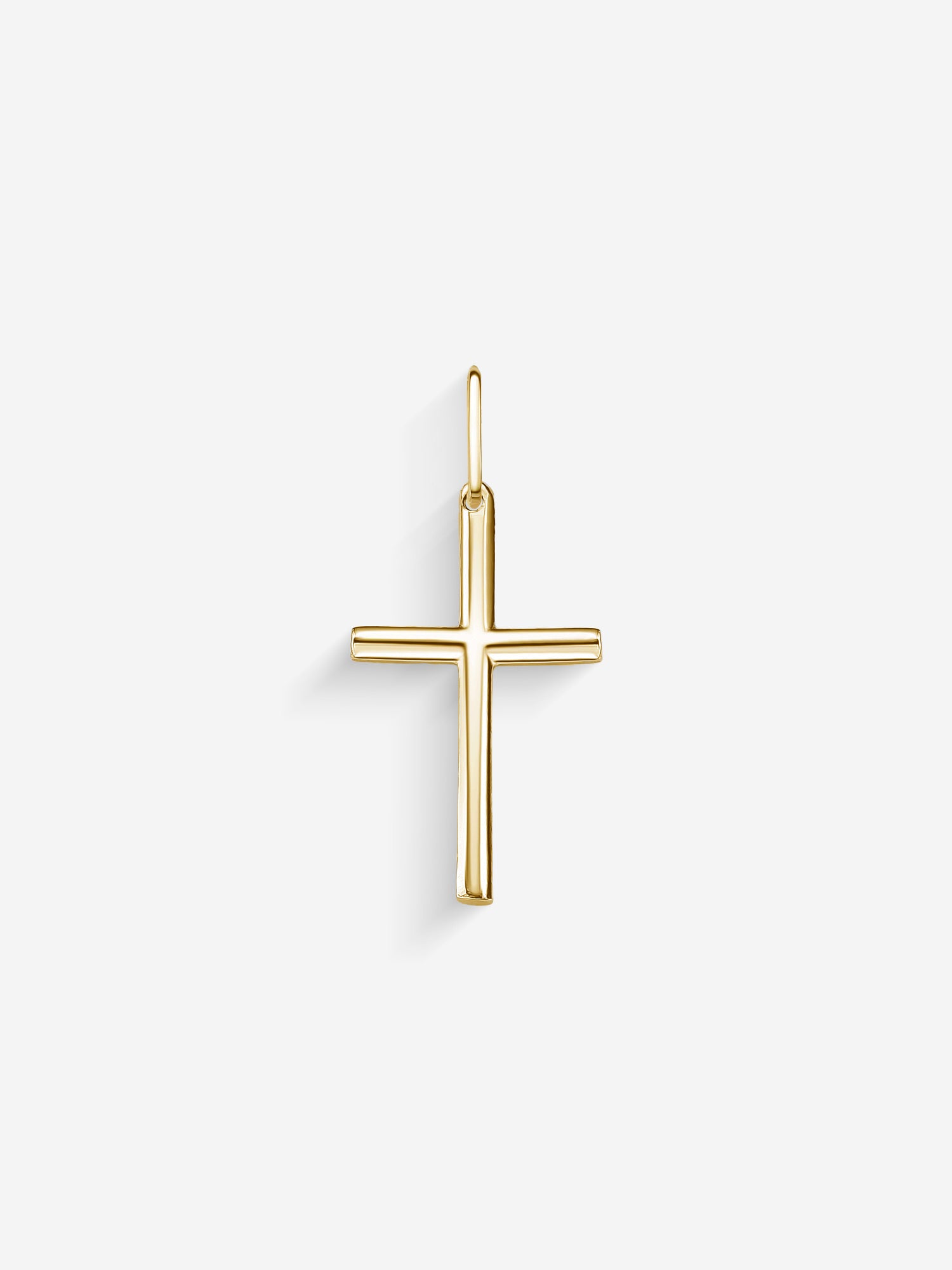 MATERIAL: PRATA BANHADA A OURO | Pingente Cross Small em Prata 925 banhada a Ouro 18k