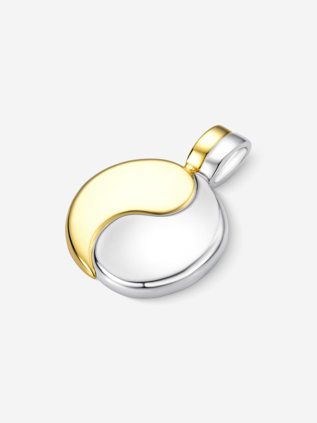 MATERIAL: PRATA E OURO | Pingente Dark-Light em Prata 925 e Ouro 18K