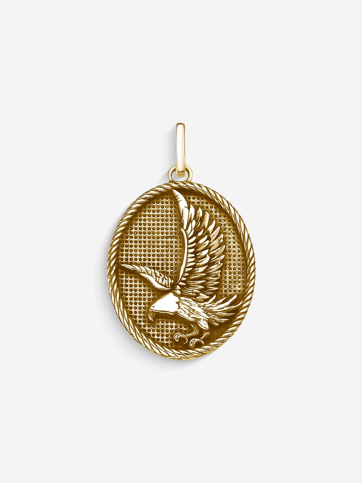 MATERIAL: PRATA BANHADA A OURO | Pingente Honor em Prata 925 banhada a Ouro 18k