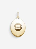 MATERIAL: PRATA BANHADA A OURO | Pingente Honor em Prata 925 banhada a Ouro 18k