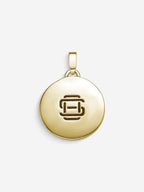 MATERIAL: PRATA BANHADA A OURO | Pingente Leo em Prata 925 banhada a Ouro 18k