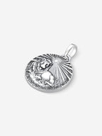 MATERIAL: PRATA OXIDADA | Pingente Leo em Prata 925 Oxidada