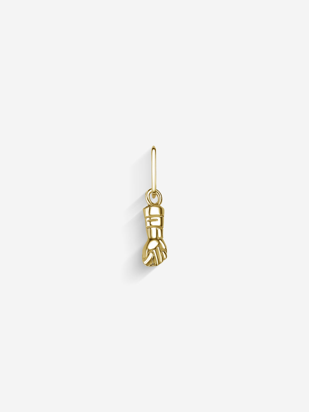 MATERIAL: PRATA BANHADA A OURO | Pingente Luck Mini em Prata 925 banhada a Ouro 18k