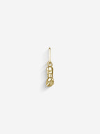 MATERIAL: PRATA BANHADA A OURO | Pingente Luck Mini em Prata 925 banhada a Ouro 18k