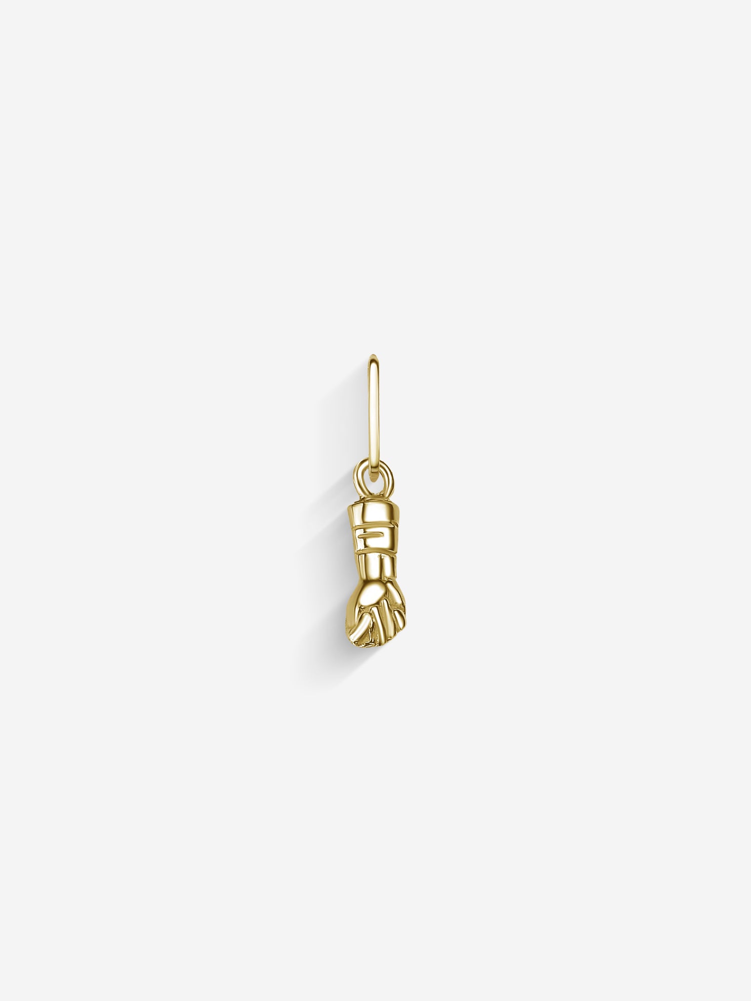 MATERIAL: PRATA BANHADA A OURO | Pingente Luck Mini em Prata 925 banhada a Ouro 18k