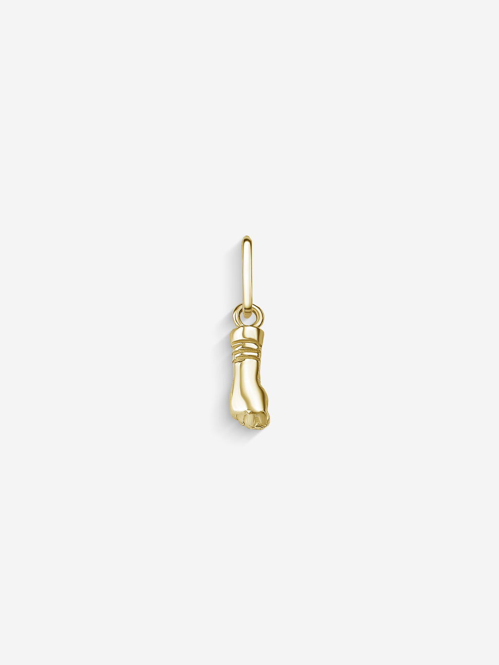 MATERIAL: PRATA BANHADA A OURO | Pingente Luck Mini em Prata 925 banhada a Ouro 18k