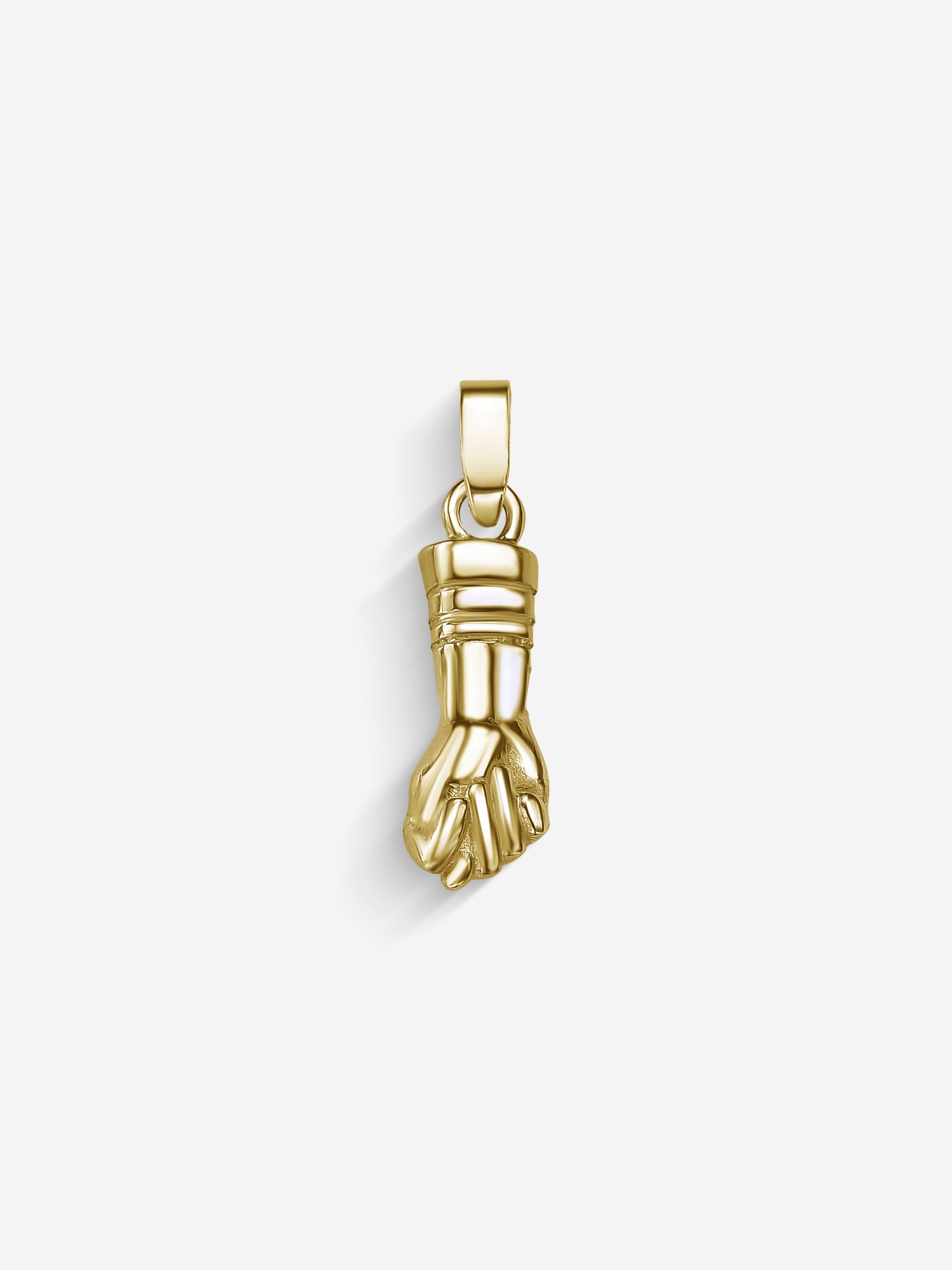 MATERIAL: PRATA BANHADA A OURO | Pingente Luck em Prata 925 banhada a Ouro 18k