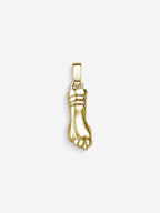 MATERIAL: PRATA BANHADA A OURO | Pingente Luck em Prata 925 banhada a Ouro 18k