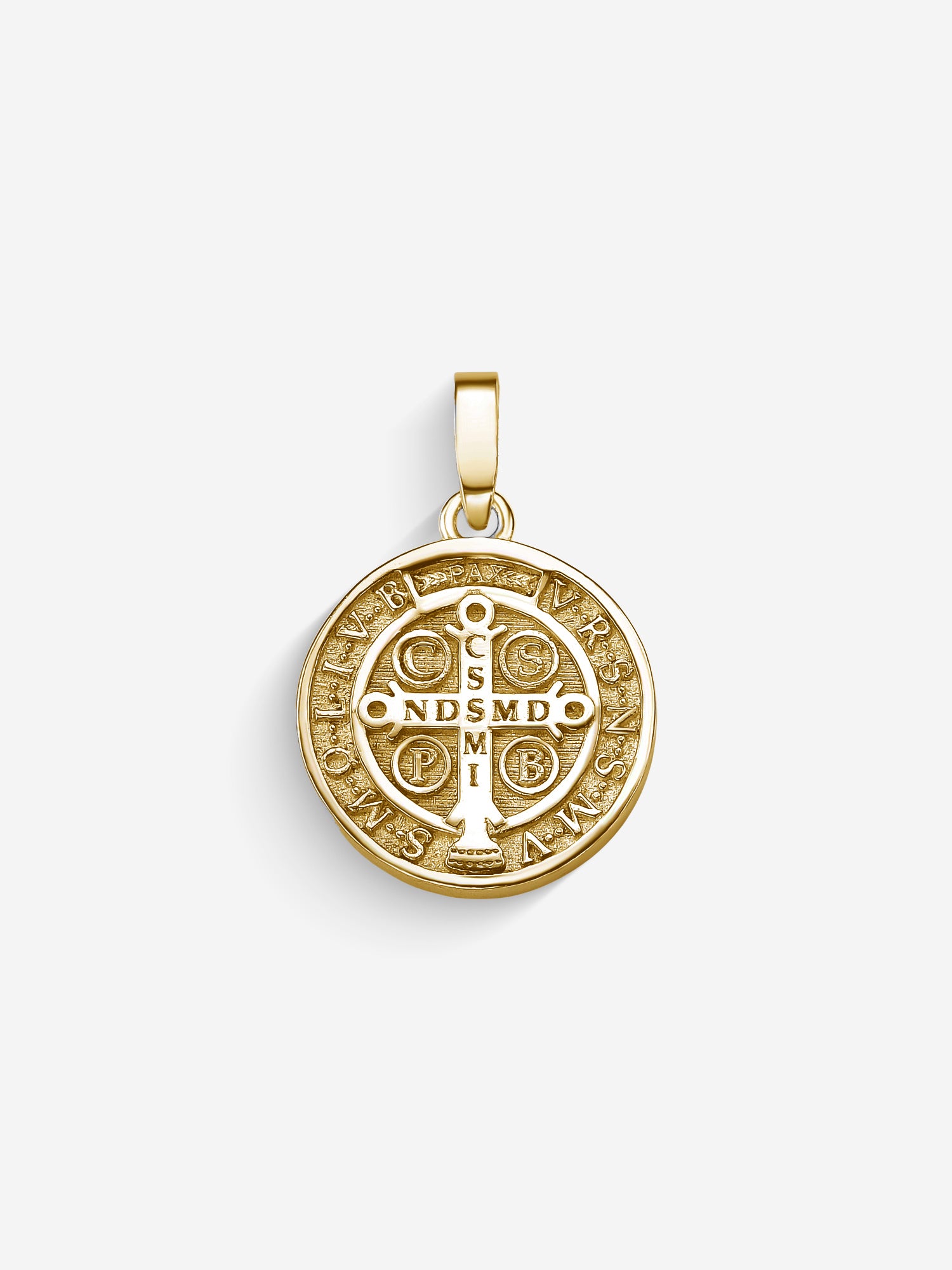 MATERIAL: PRATA BANHADA A OURO | Pingente Medal SB em Prata 925 banhada a Ouro 18k