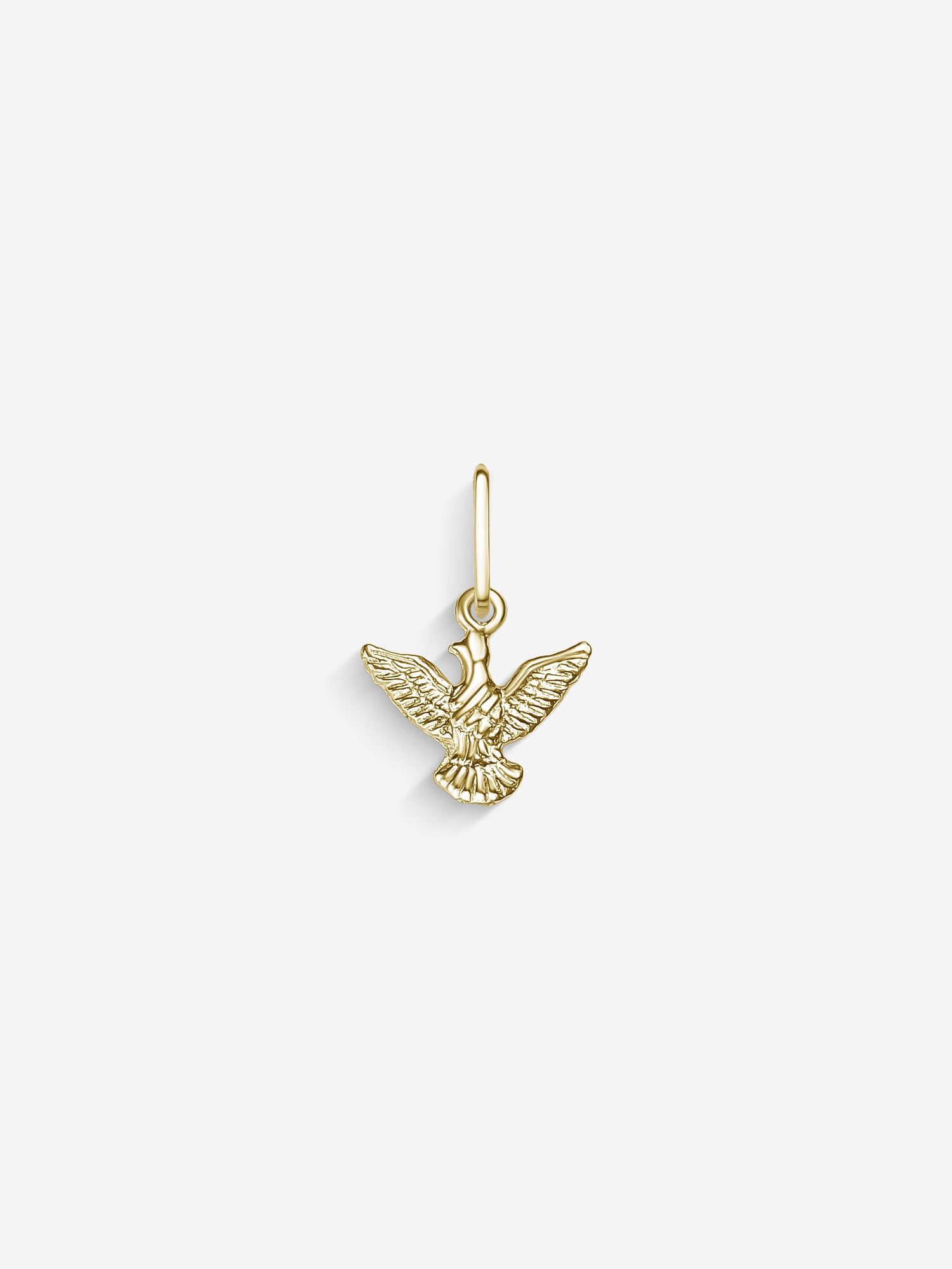 MATERIAL: PRATA BANHADA A OURO | Pingente Peace Mini em Prata 925 banhada a Ouro 18k