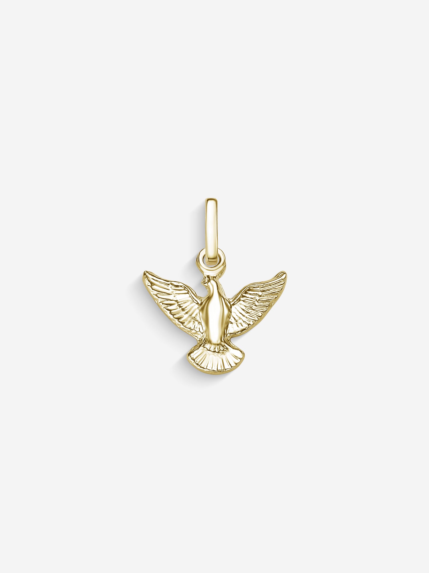 MATERIAL: PRATA BANHADA A OURO | Pingente Peace Small em Prata 925 banhada a Ouro 18k