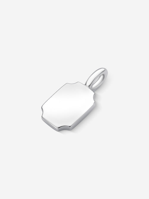 MATERIAL: PRATA | Pingente Personalizável No. 4 em Prata 925