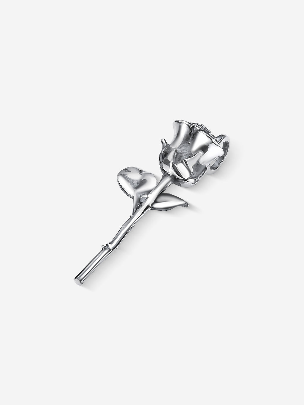MATERIAL: PRATA OXIDADA | Pingente Rose em Prata 925 Oxidada