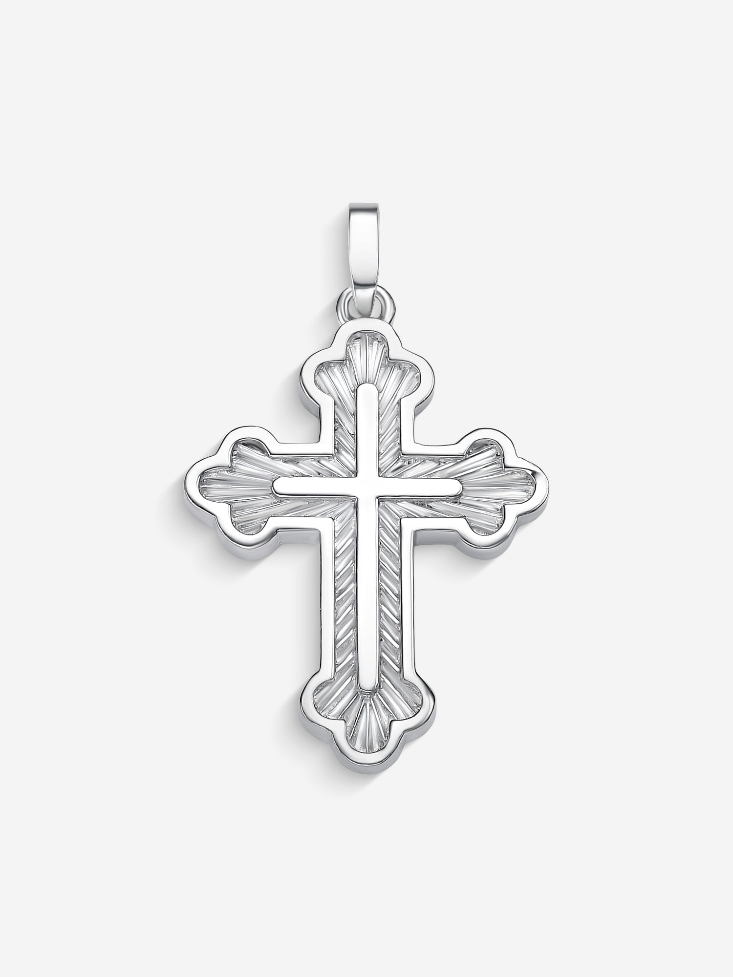 MATERIAL: PRATA | Pingente Russian Cross em Prata 925