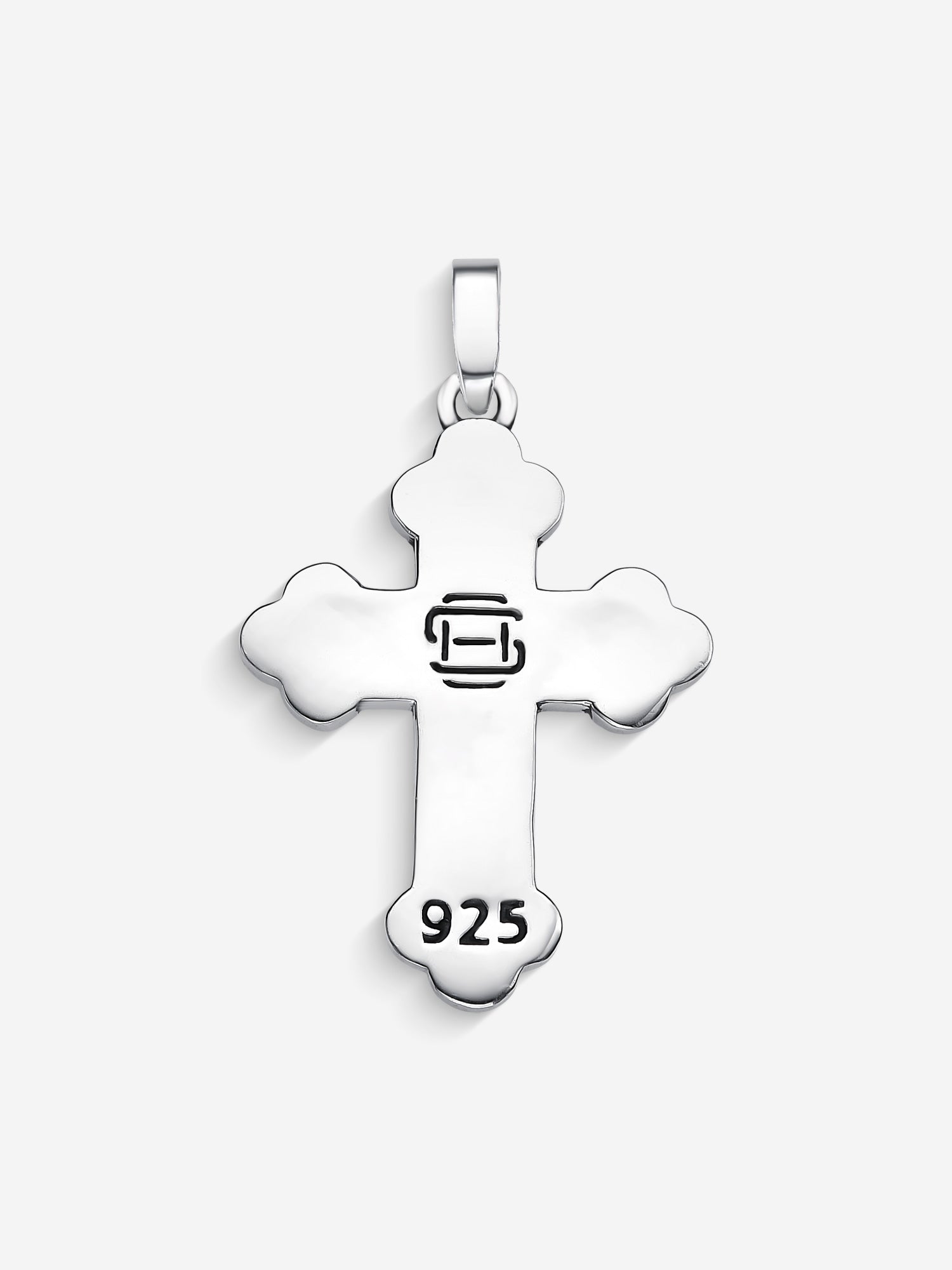 MATERIAL: PRATA OXIDADA | Pingente Russian Cross em Prata 925 Oxidada