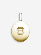 MATERIAL: PRATA BANHADA A OURO | Pingente Seamaster em Prata 925 banhada a Ouro 18k