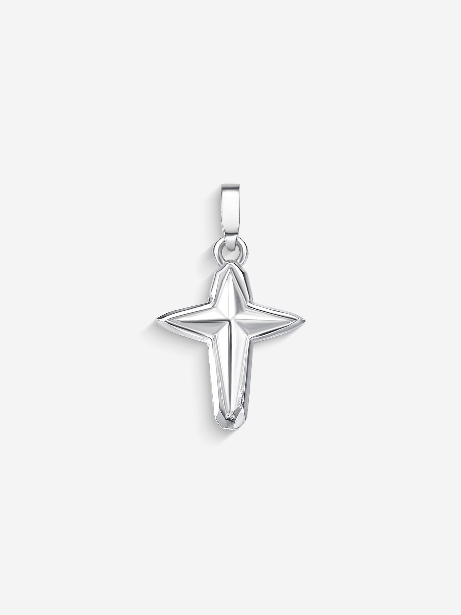 MATERIAL: PRATA | Pingente Star Cross em Prata 925