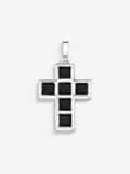 Stone Cross em Prata 925 com ônix