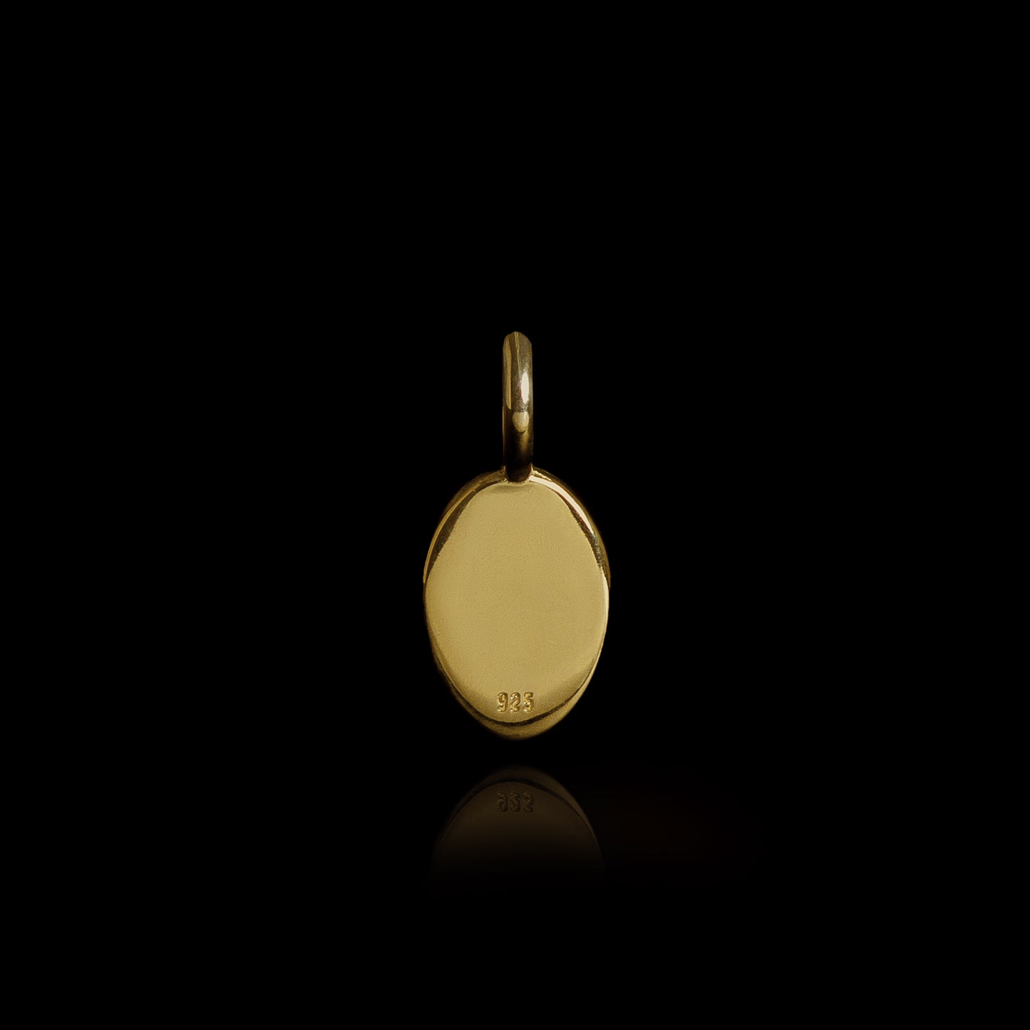 Pingente de Prata Banhado a Ouro Personalizável No. 2