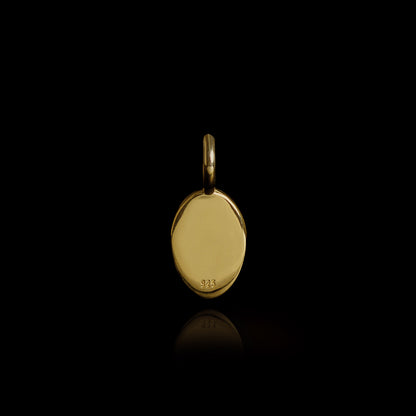 Pingente de Prata Banhado a Ouro Personalizável No. 2