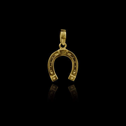 Pingente de Prata Fortune Banhado a Ouro