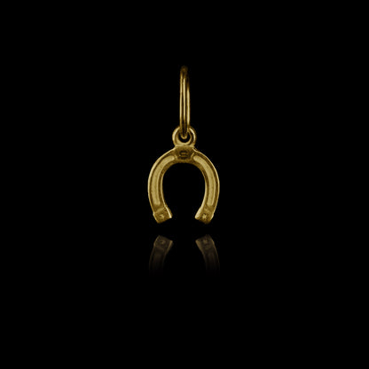Pingente de Prata Fortune Mini Banhado a Ouro