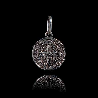 Pingente de Prata Medal SB