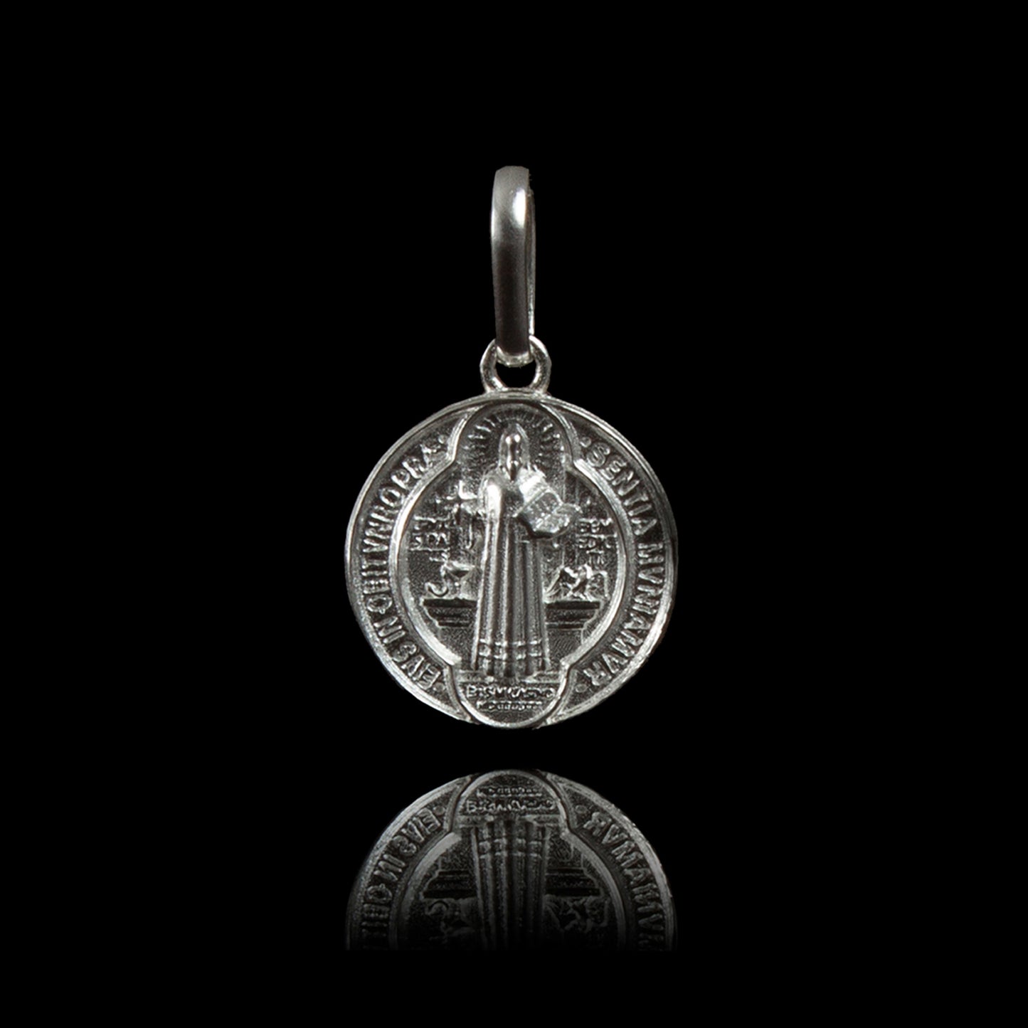 Pingente de Prata Medal SB