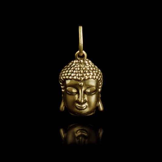 Old Siller - Pingente de Prata Buddha Ouro