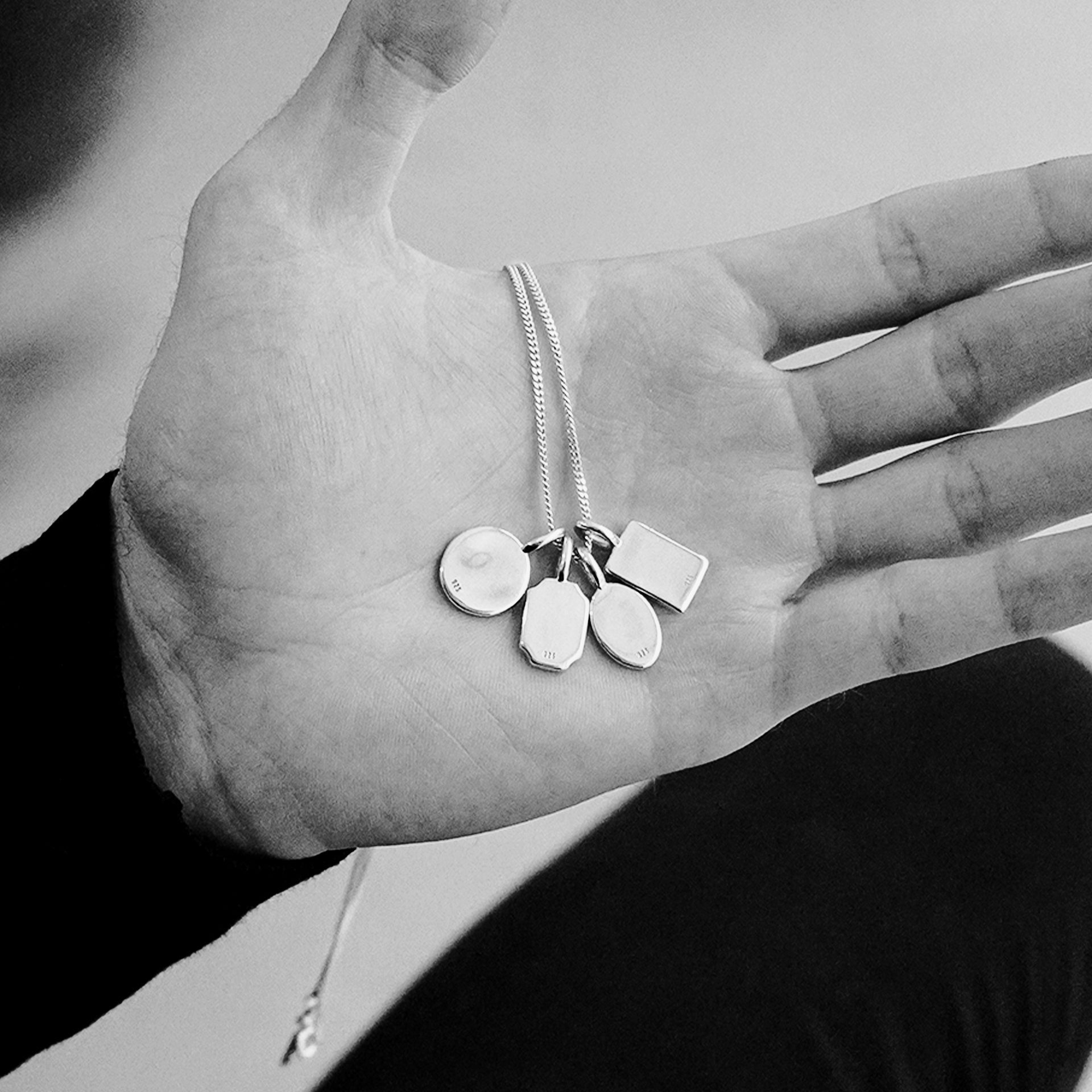 MATERIAL: PRATA | Colar Personalizável No. 2 em Prata 925