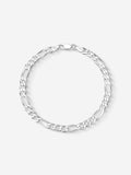 MATERIAL: PRATA | Pulseira Figaro Medium em Prata 925