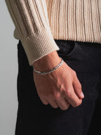 MATERIAL: PRATA | Pulseira Medium em Prata 925 banhada a Ouro 18k