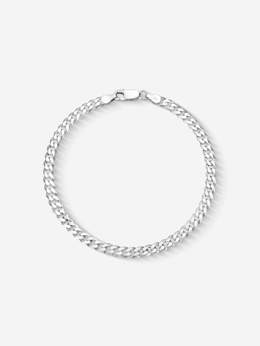 MATERIAL: PRATA | Pulseira Grumet Medium em Prata 925