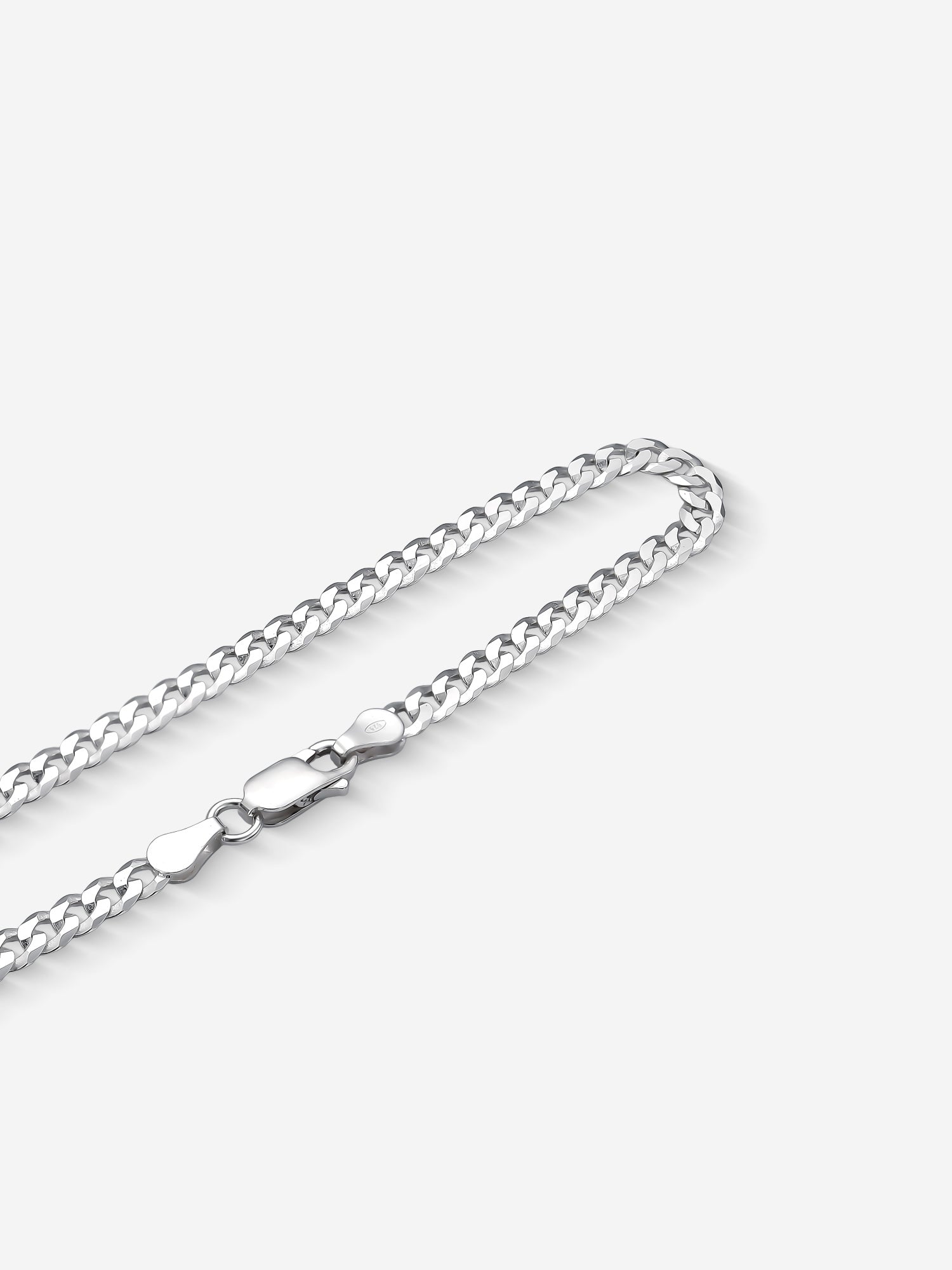 MATERIAL: PRATA | Pulseira Grumet Slim em Prata 925