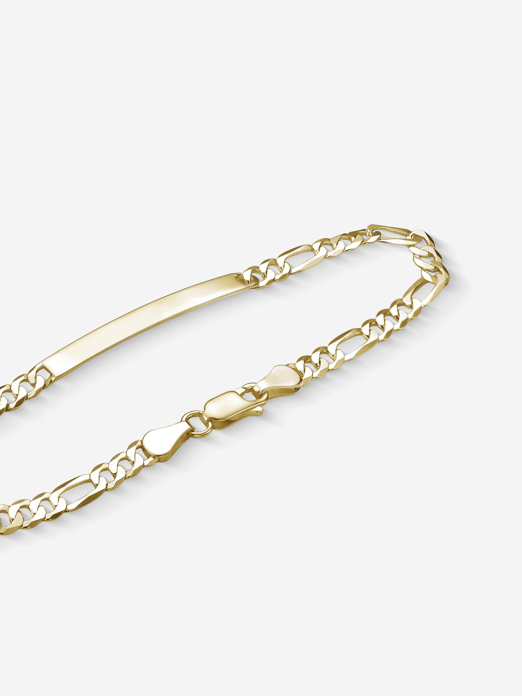 MATERIAL: PRATA BANHADA A OURO | Pulseira Plate em Prata 925 banhada a Ouro 18k