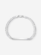 MATERIAL: PRATA | Pulseira Plate em Prata 925