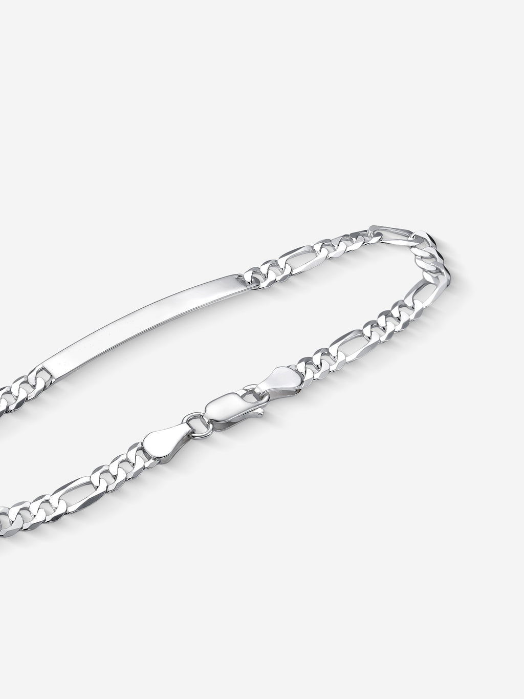 MATERIAL: PRATA | Pulseira Plate em Prata 925