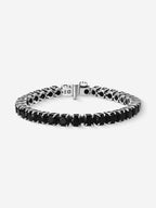 MATERIAL: PRATA | Pulseira Riviera em Prata 925