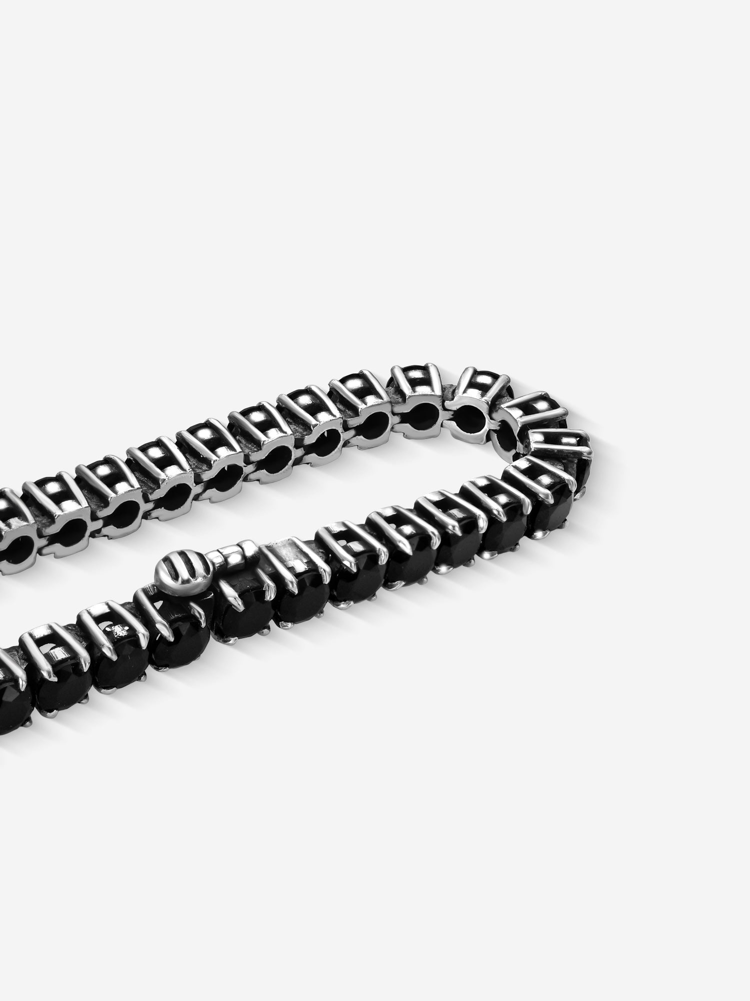 MATERIAL: PRATA | Pulseira Riviera em Prata 925